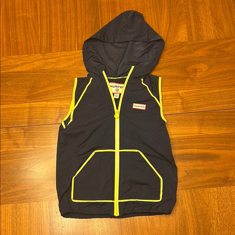 Hunter Kids' Hooded Vest with Neon Trim